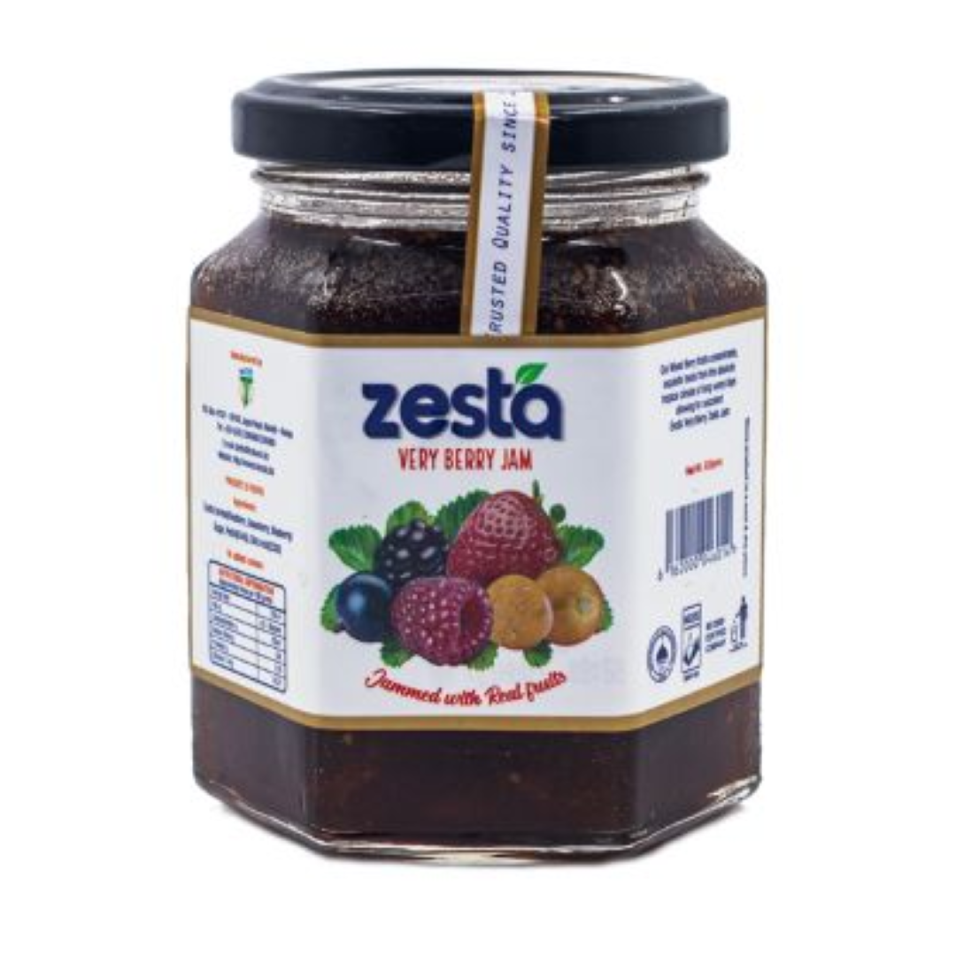 ZESTA VERYBERRY JAM 330G